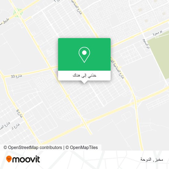 خريطة مخبز