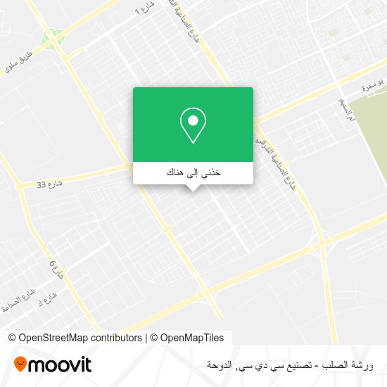خريطة ورشة الصلب - تصنيع سي دي سي