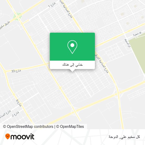خريطة كل مخيم علي
