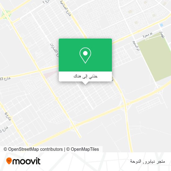 خريطة متجر ديابرو
