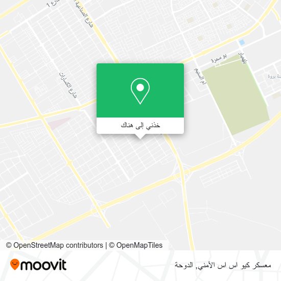 خريطة معسكر كيو اس اس الأمني