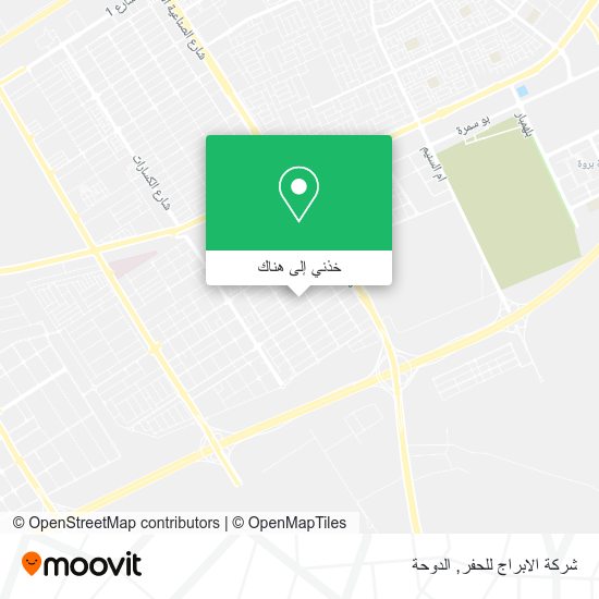 خريطة شركة الابراج للحفر