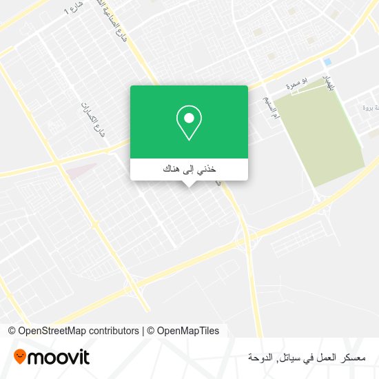 خريطة معسكر العمل في سياتل