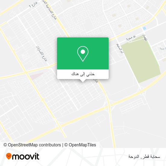 خريطة سحابة قطر