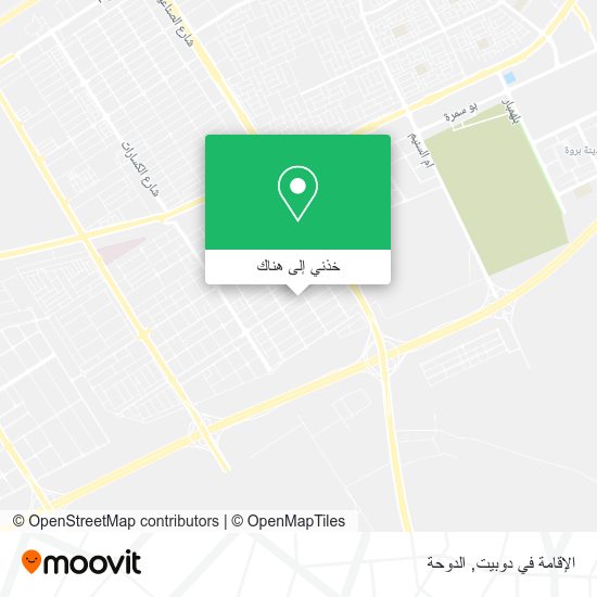 خريطة الإقامة في دوبيت