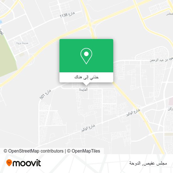 خريطة مجلس عفيص