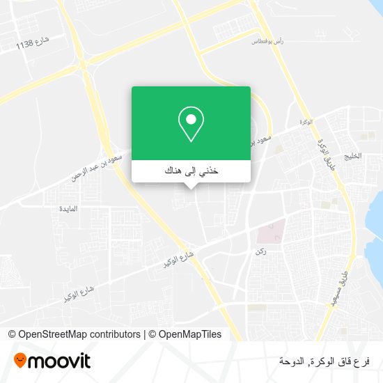 خريطة فرع قاق الوكرة
