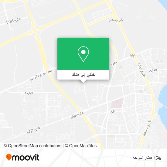 خريطة بيتزا هت