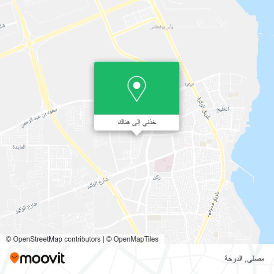 خريطة مصلى