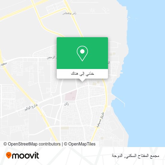 خريطة مجمع المفتاح السكني