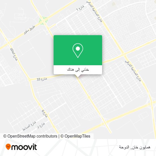 خريطة همايون خان