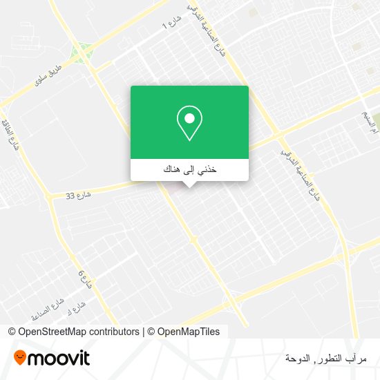 خريطة مرآب التطور