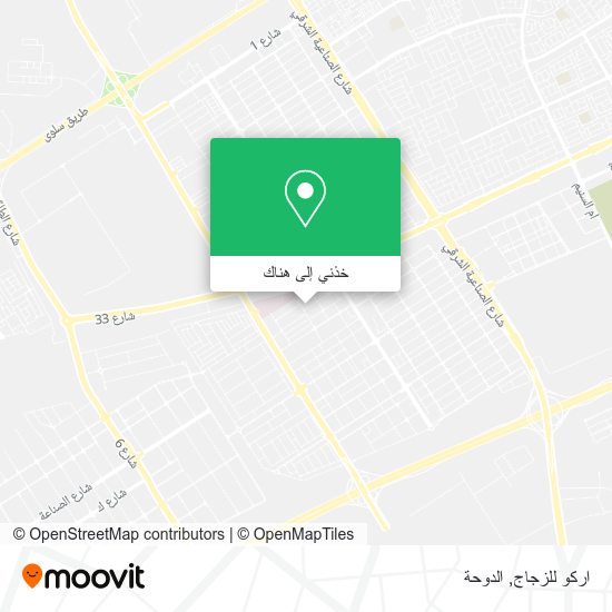 خريطة اركو للزجاج