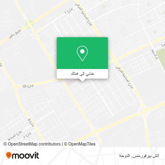 خريطة اتش بيرفورمنس