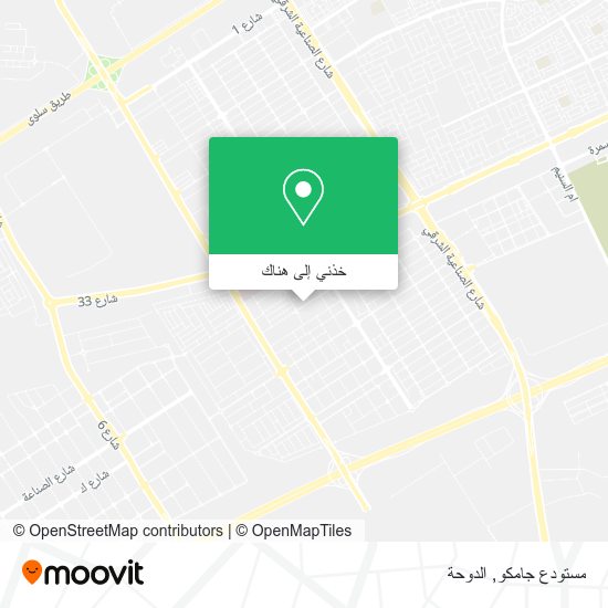 خريطة مستودع جامكو