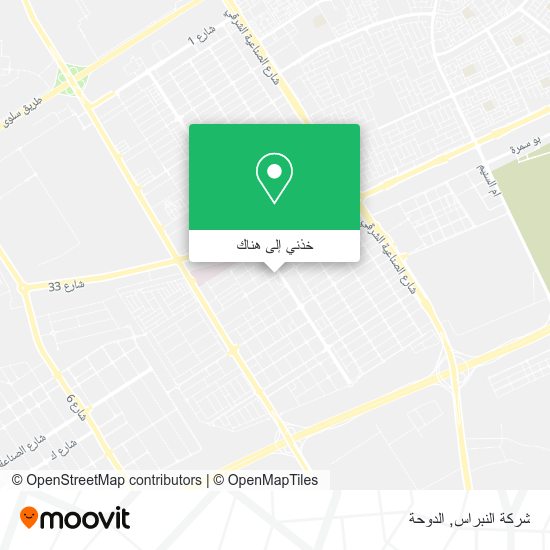 خريطة شركة النبراس