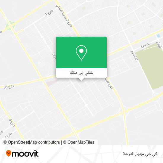 خريطة كي جي ميديا