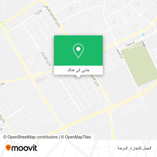 خريطة الجمل للتجارة