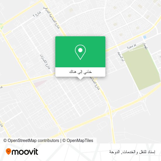 خريطة إسناد للنقل والخدمات