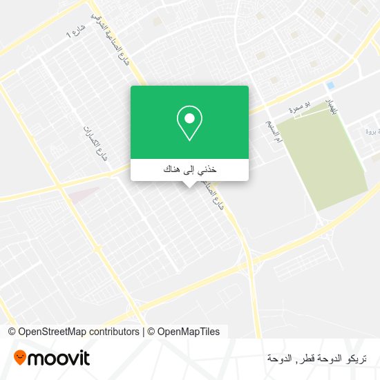 خريطة تريكو الدوحة قطر