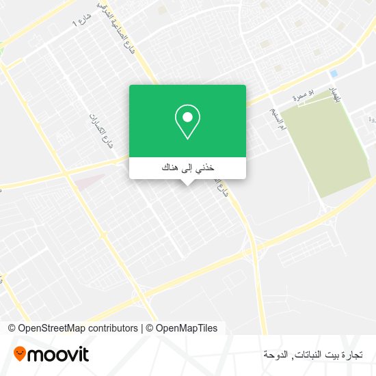 خريطة تجارة بيت النباتات