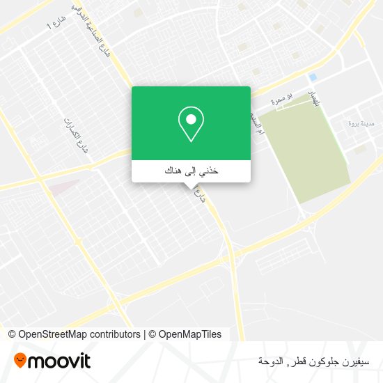 خريطة سيفيرن جلوكون قطر