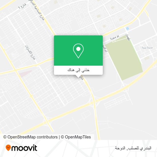 خريطة البندري للصلب
