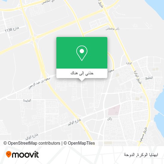 خريطة ابهنايا الوكرة