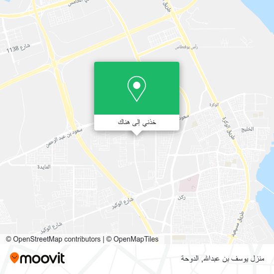 خريطة منزل يوسف بن عبدالله