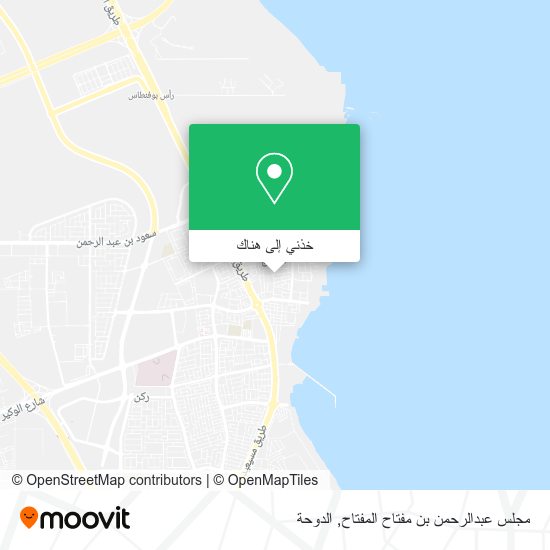 خريطة مجلس عبدالرحمن بن مفتاح المفتاح