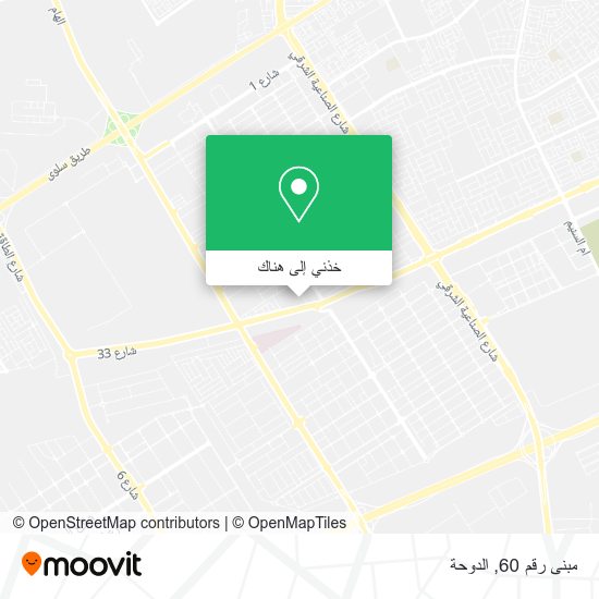خريطة مبنى رقم 60