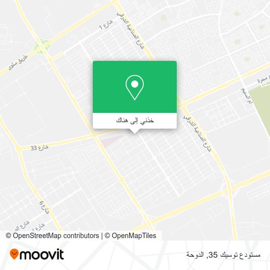 خريطة مستودع توسيك 35