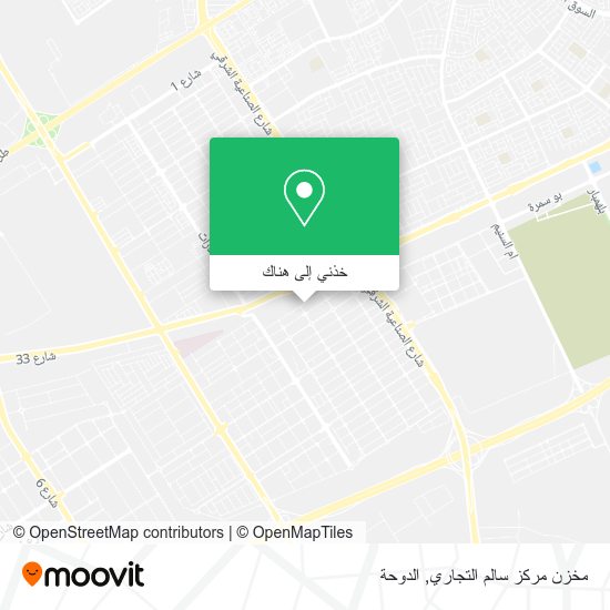 خريطة مخزن مركز سالم التجاري