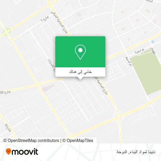 خريطة نابينا لمواد البناء