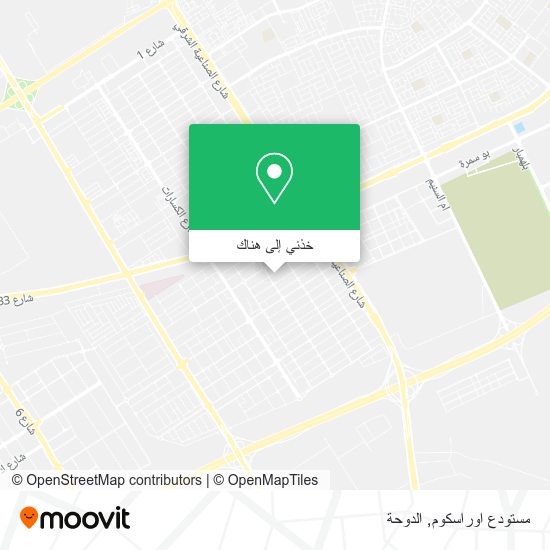 خريطة مستودع اوراسكوم