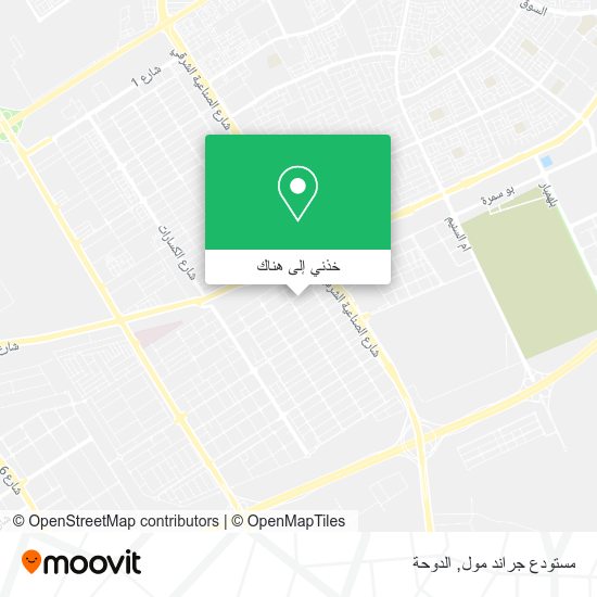 خريطة مستودع جراند مول