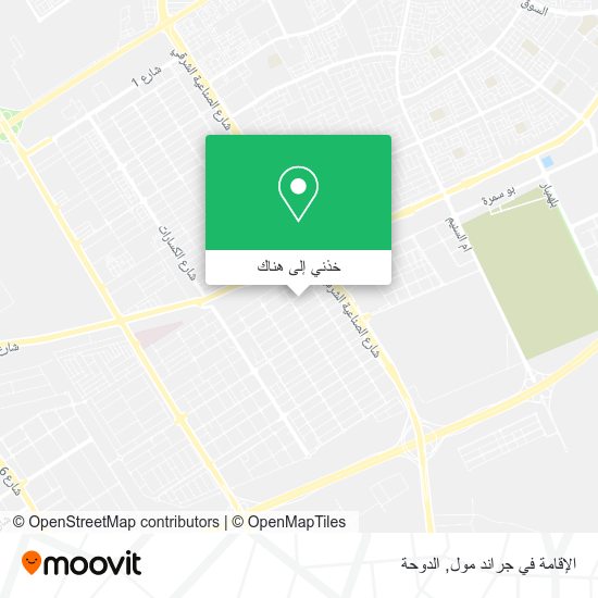خريطة الإقامة في جراند مول