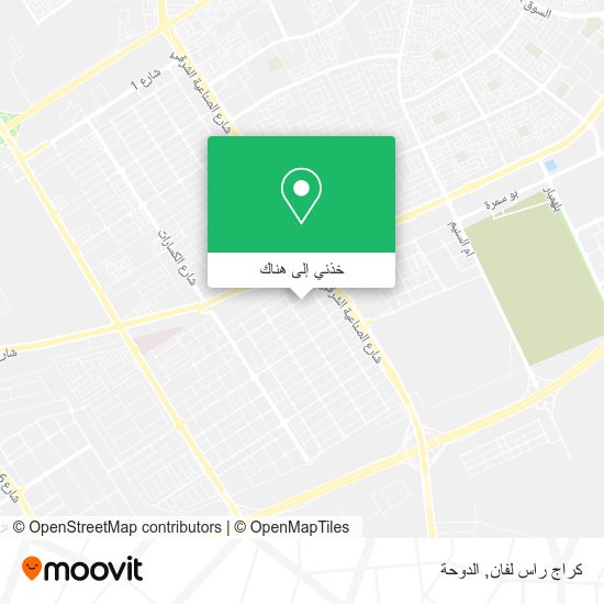 خريطة كراج راس لفان