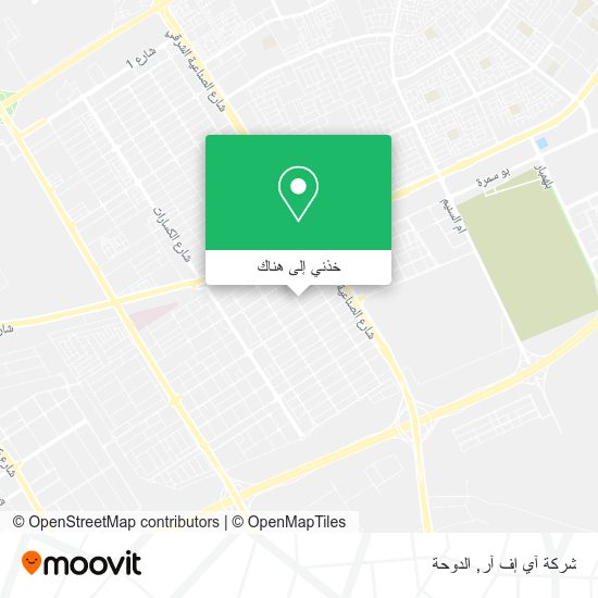 خريطة شركة آي إف آر