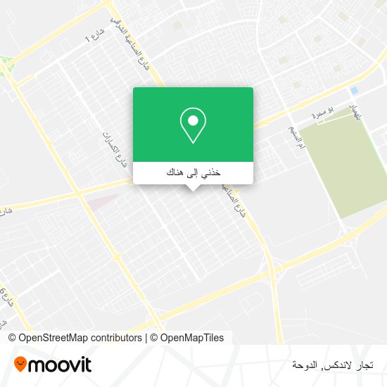 خريطة تجار لاندكس