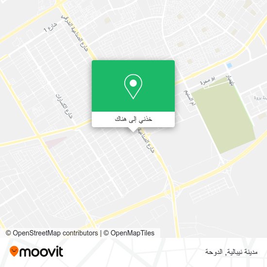 خريطة مدينة نيبالية