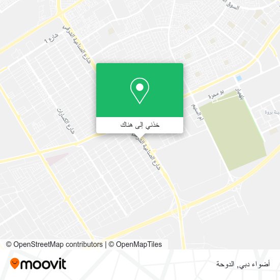 خريطة أضواء دبي
