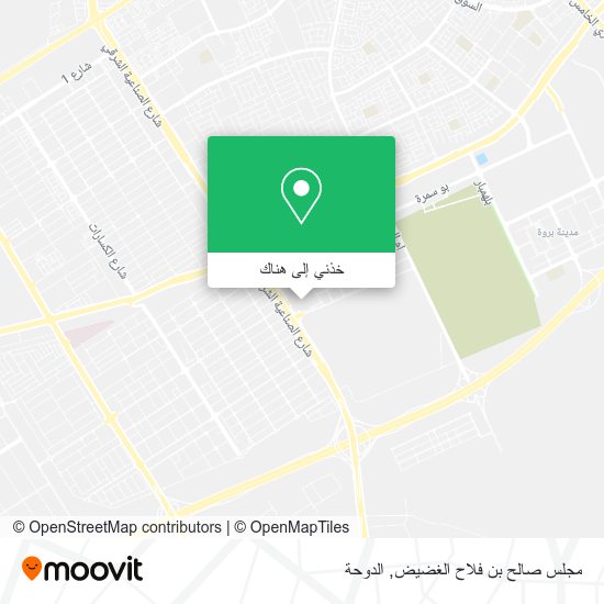خريطة مجلس صالح بن فلاح الغضيض