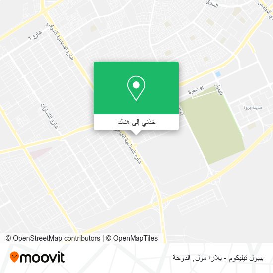 خريطة بيبول تيليكوم - بلازا مول
