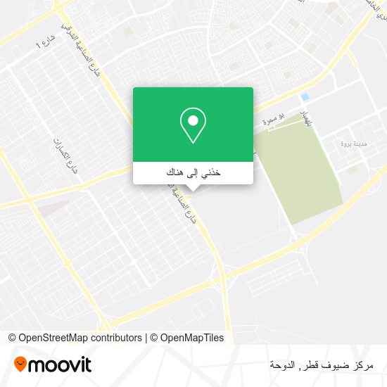 خريطة مركز ضيوف قطر