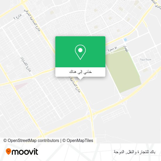 خريطة باك للتجارة والنقل