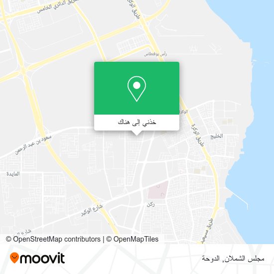 خريطة مجلس الشملان