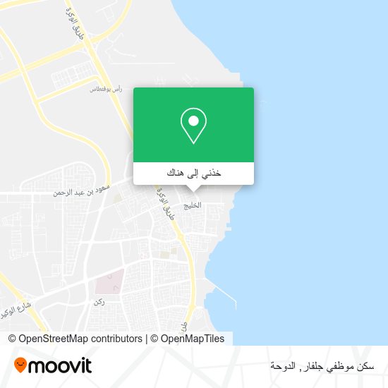 خريطة سكن موظفي جلفار