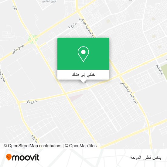 خريطة باكس قطر