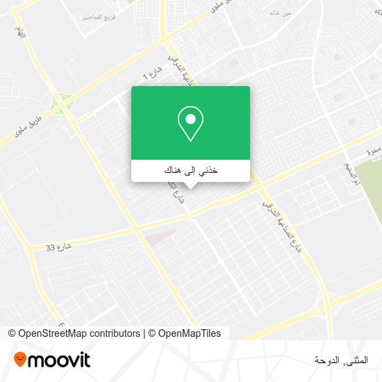 خريطة المثنى